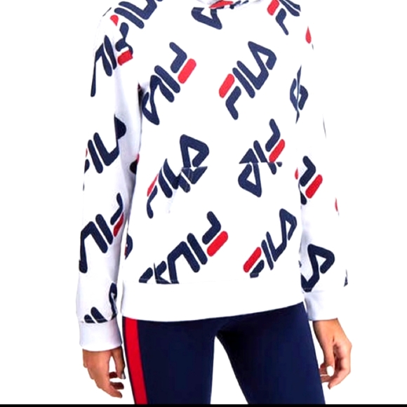 Fila Sweaters - FILA PULL OVER HOODIE NWT